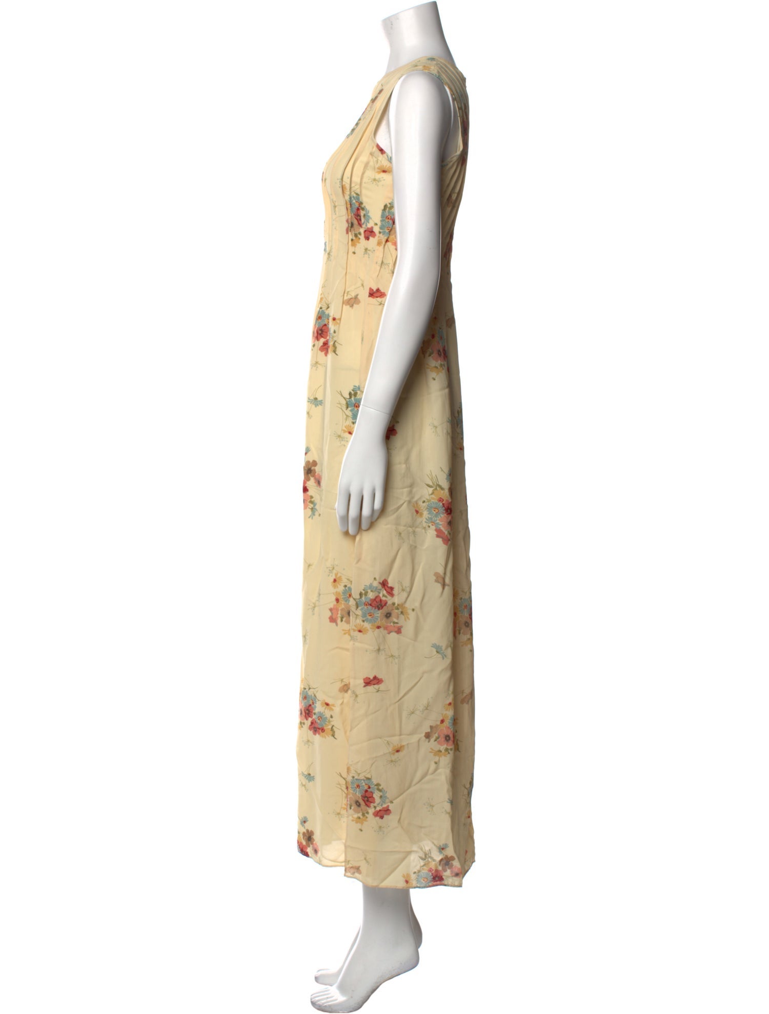 Cynthia Rowley Floral Print Long Dress