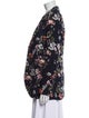 Cynthia Rowley Floral Print Blazer