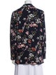 Cynthia Rowley Floral Print Blazer
