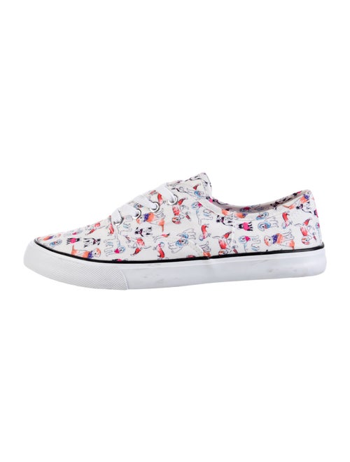 Cynthia Rowley Canvas Printed Sneakers