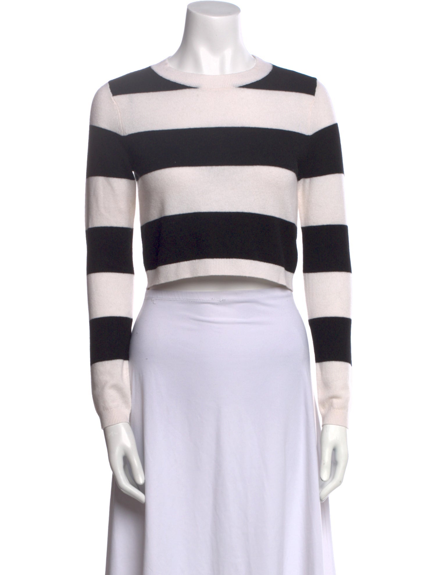 Cynthia Rowley Wool Striped Sweater