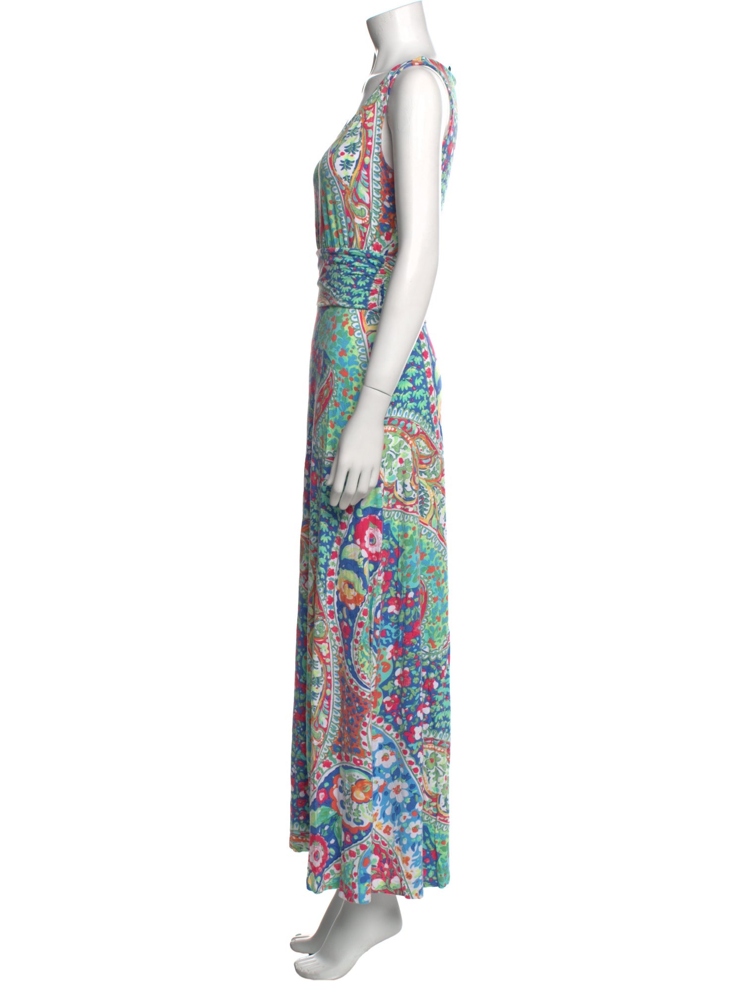 Cynthia Rowley Printed Long Dress