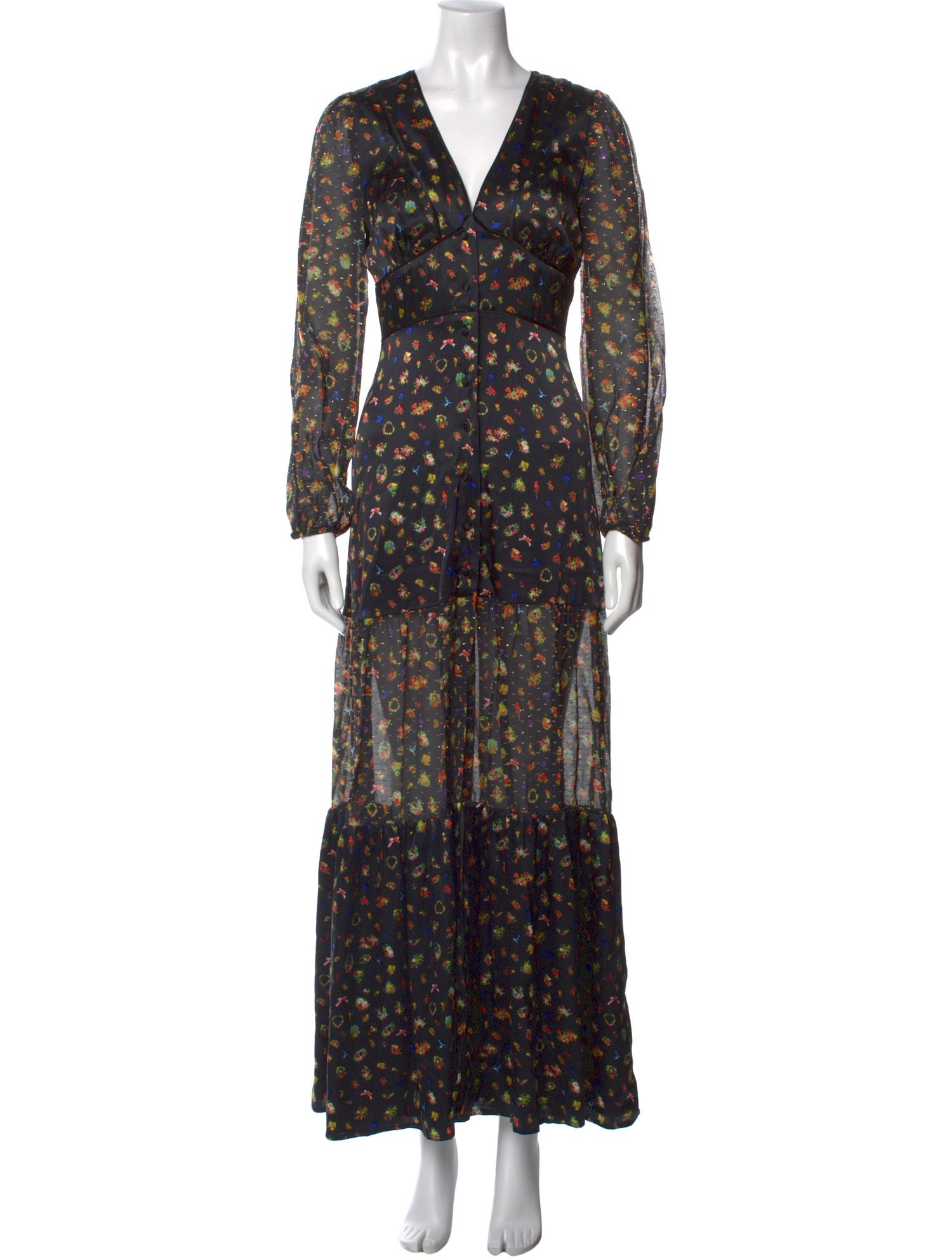 Cynthia Rowley Silk Long Dress w/ Tags