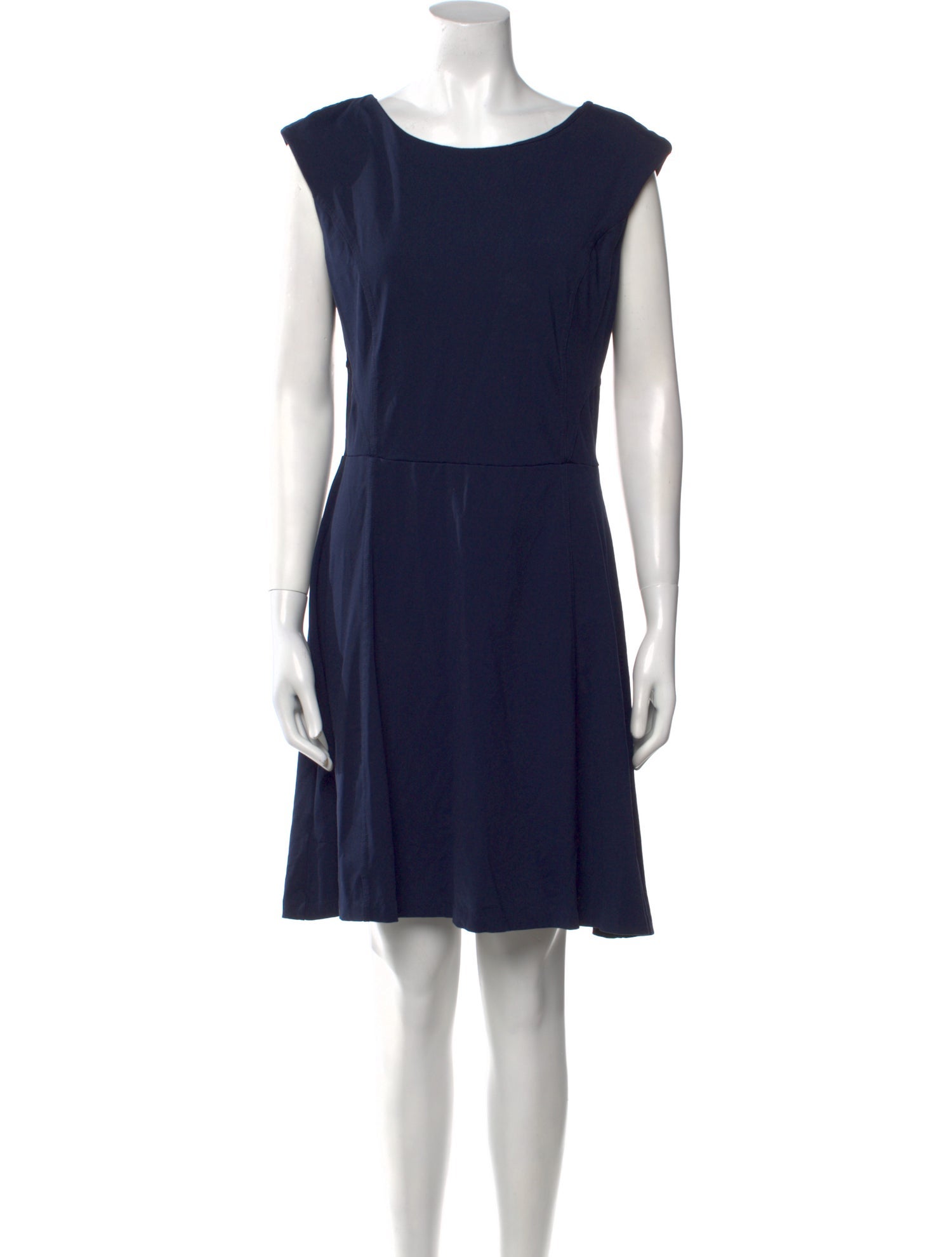 Cynthia Rowley Bateau Neckline Mini Dress