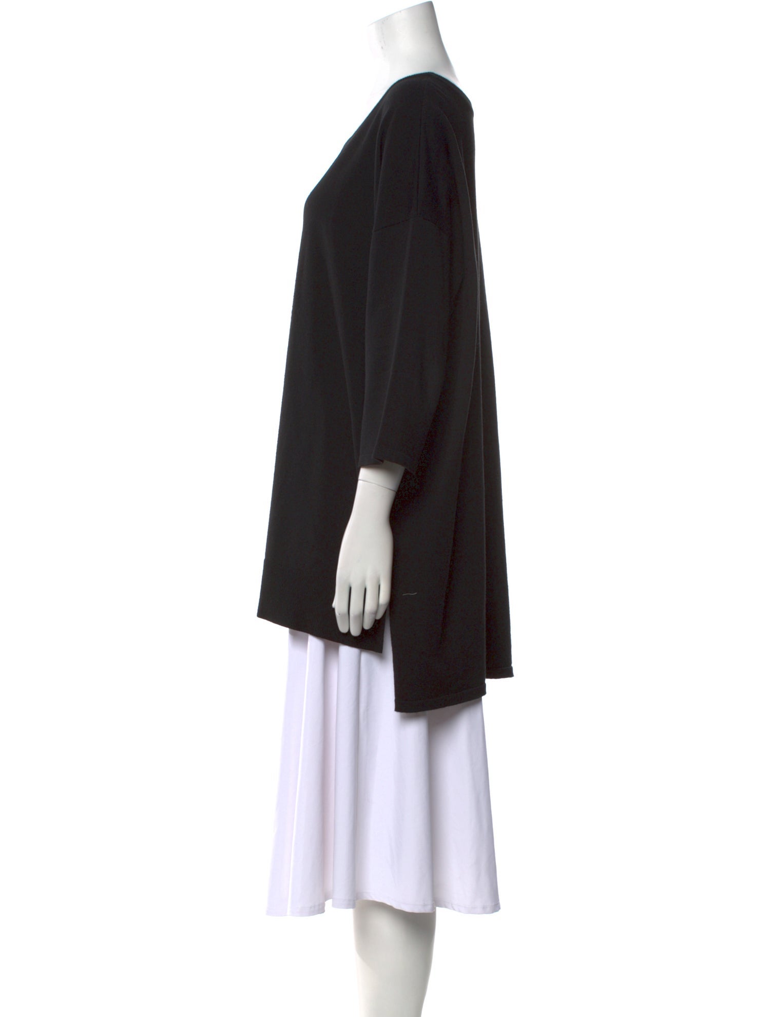 Cynthia Rowley Scoop Neck Sweater