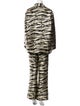 Cynthia Rowley Animal Print Pant Set