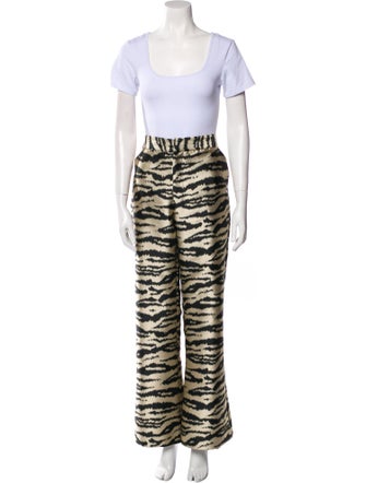Cynthia Rowley Animal Print Pant Set