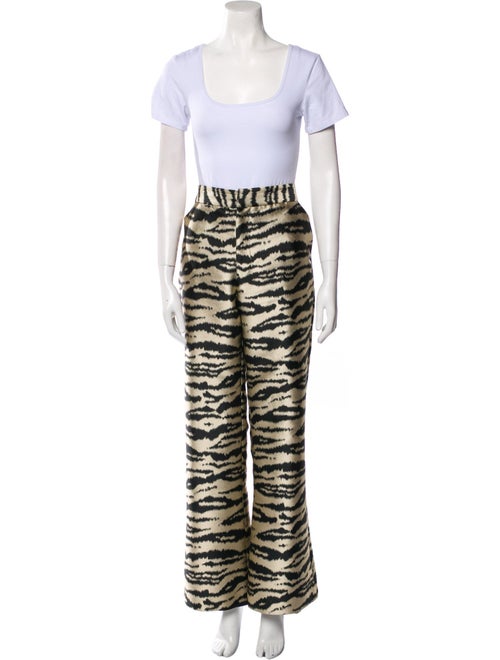 Cynthia Rowley Animal Print Pant Set