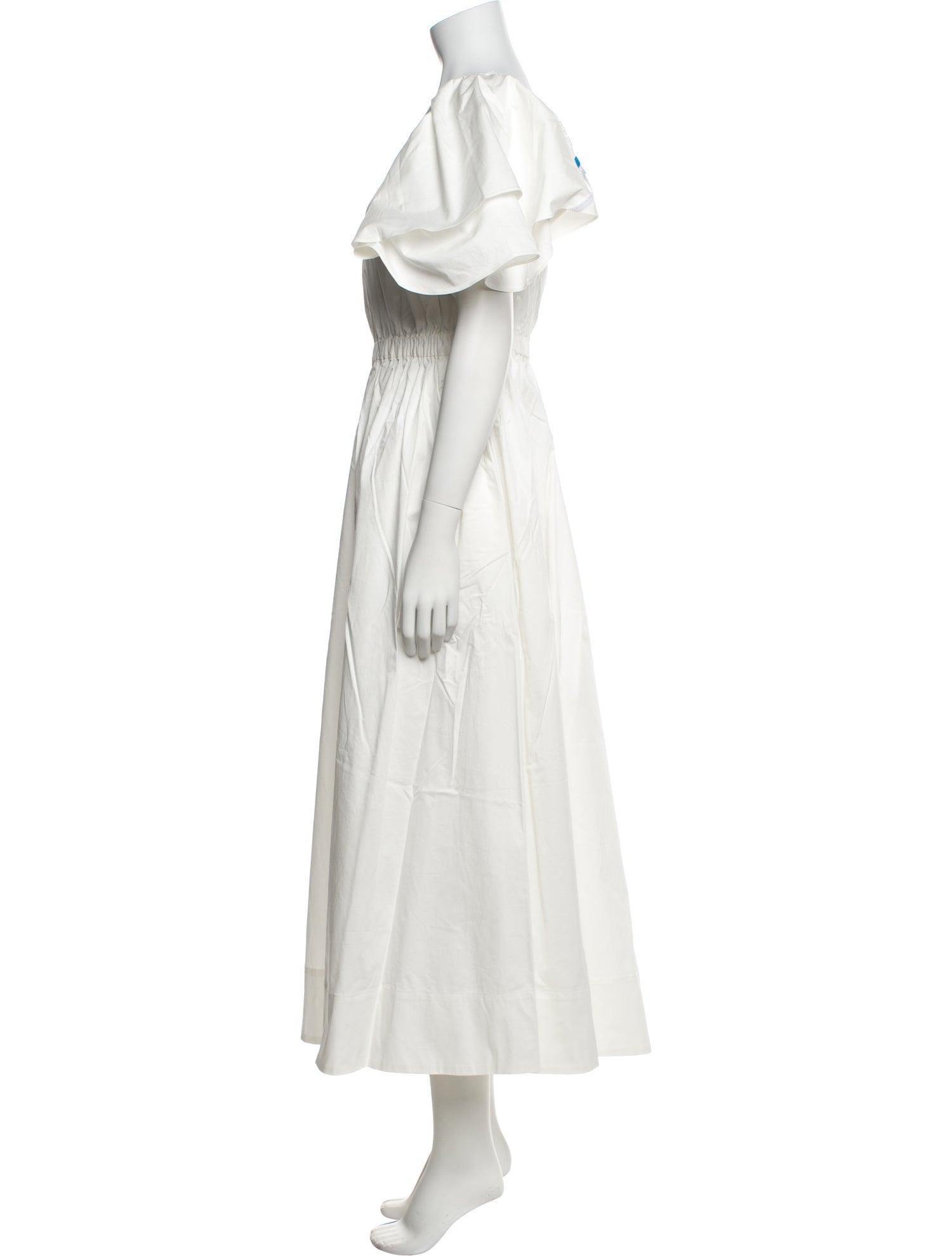 Cynthia Rowley One-Shoulder Long Dress