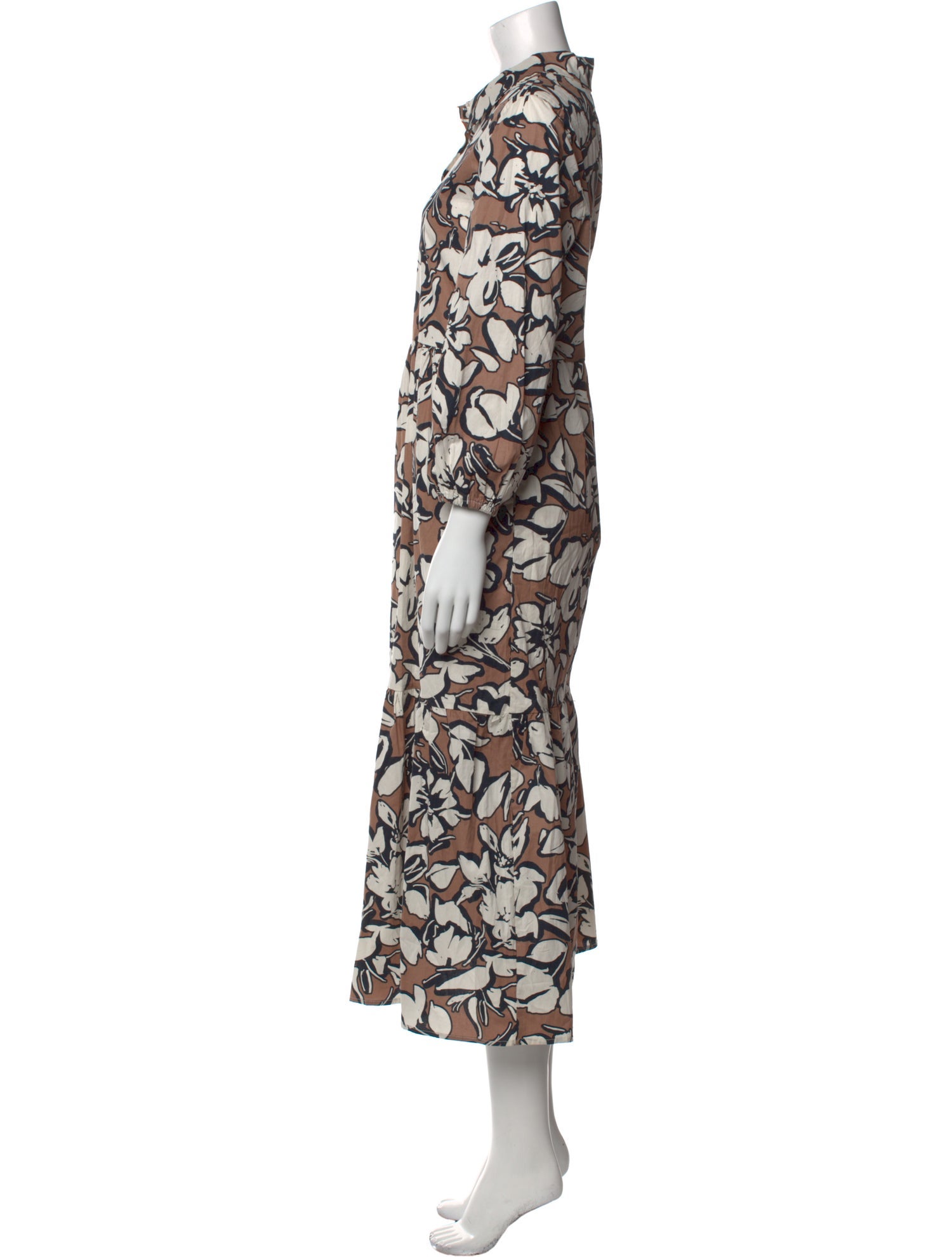 Cynthia Rowley Printed Long Dress w/ Tags