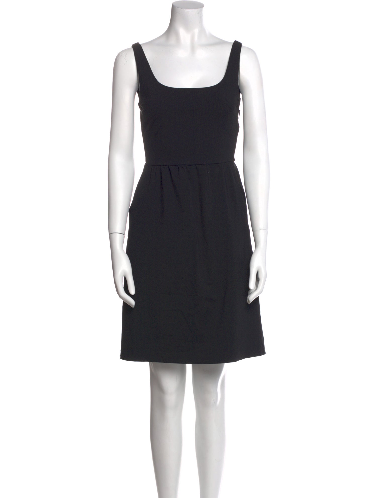 Cynthia Rowley Scoop Neck Mini Dress
