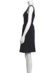 Cynthia Rowley Scoop Neck Mini Dress