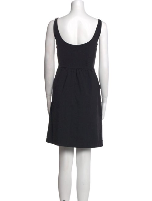 Cynthia Rowley Scoop Neck Mini Dress