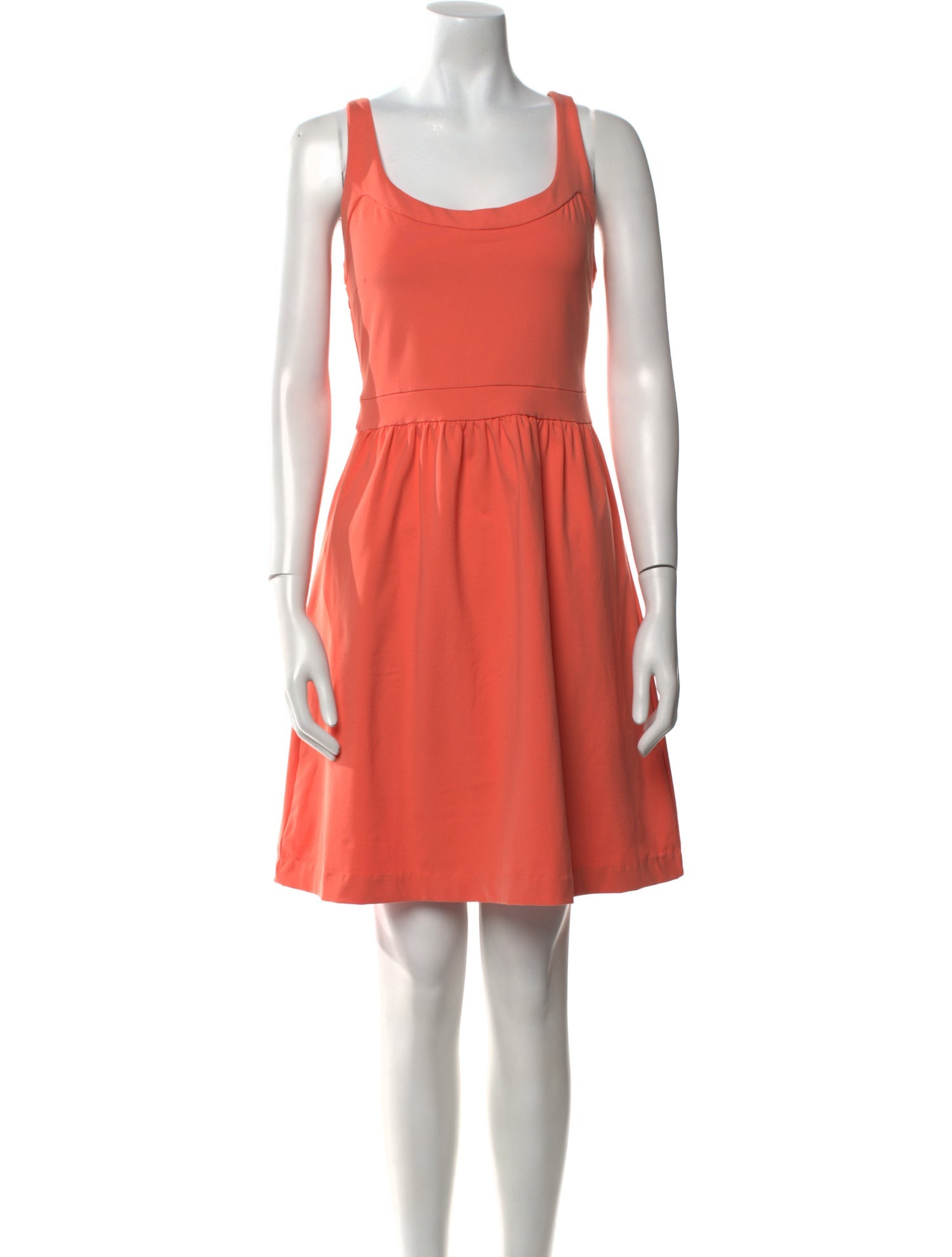 Cynthia Rowley Scoop Neck Mini Dress