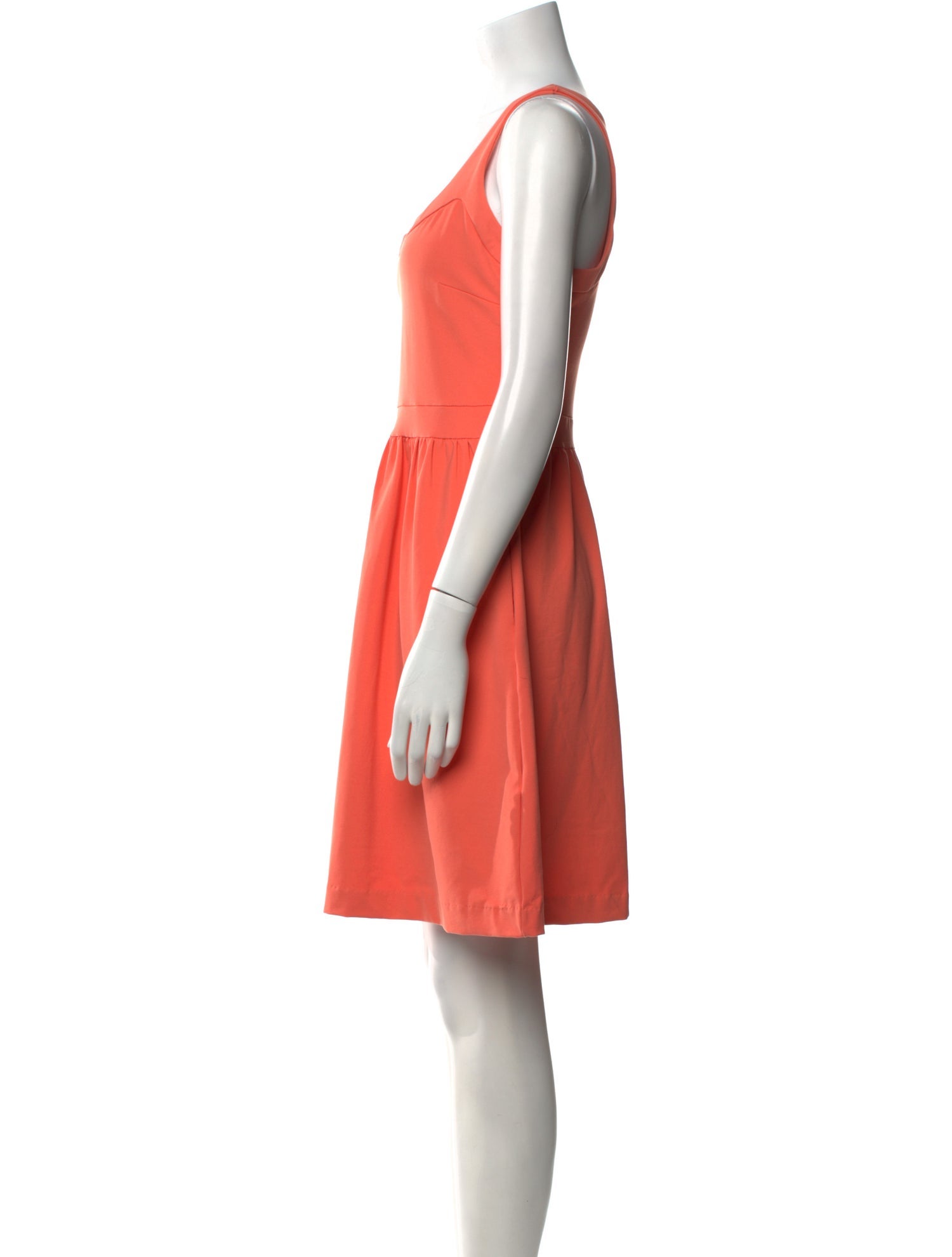 Cynthia Rowley Scoop Neck Mini Dress