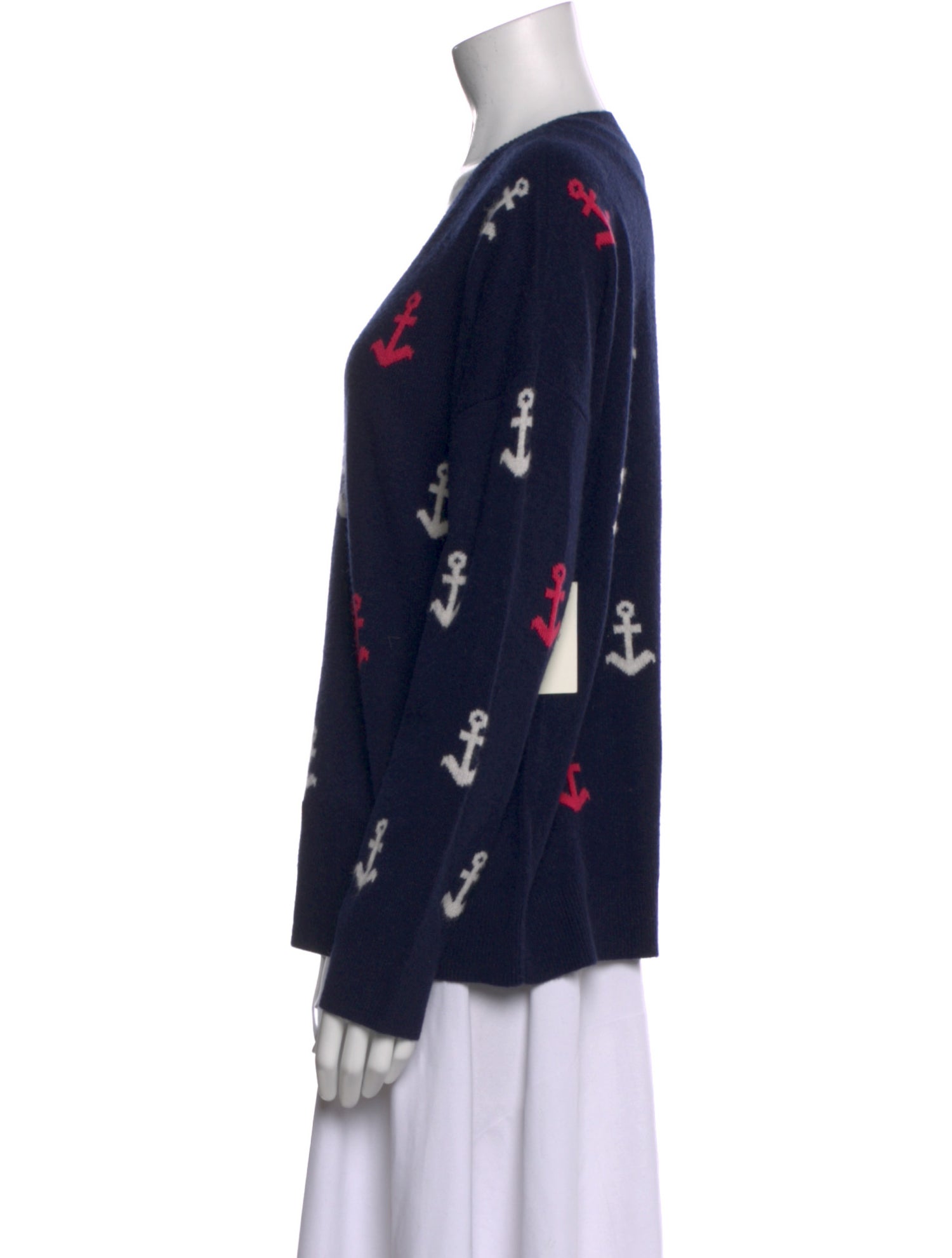 Cynthia Rowley Cashmere Printed Sweater