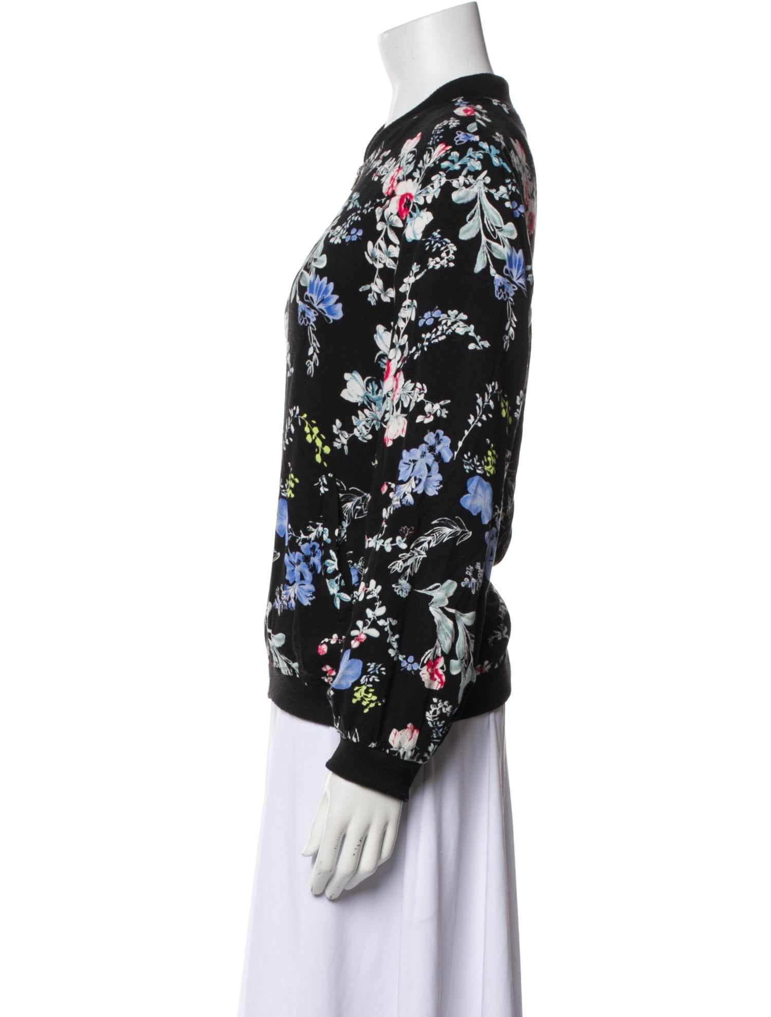Cynthia Rowley Floral Print Evening Jacket