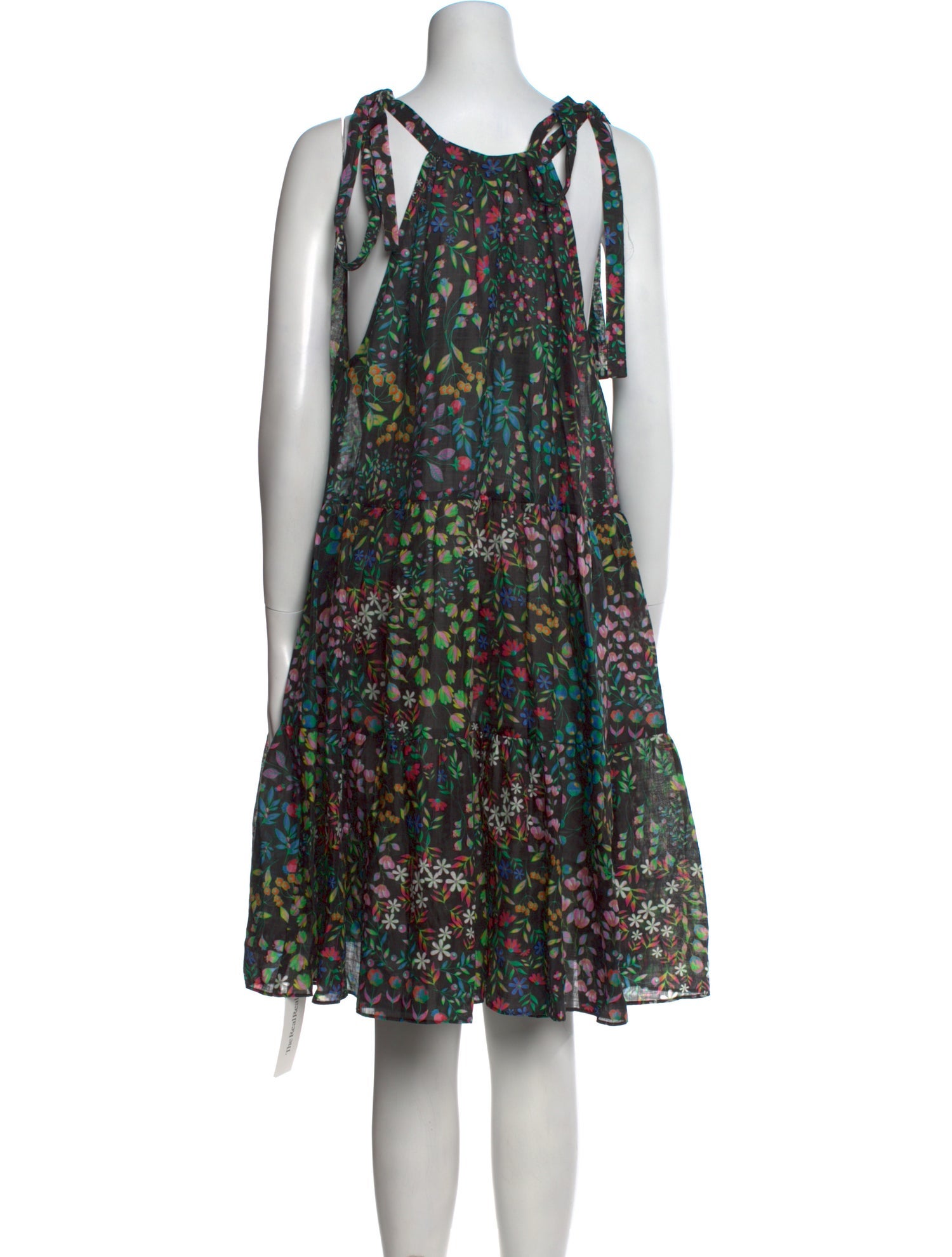 Cynthia Rowley Floral Print Knee-Length Dress