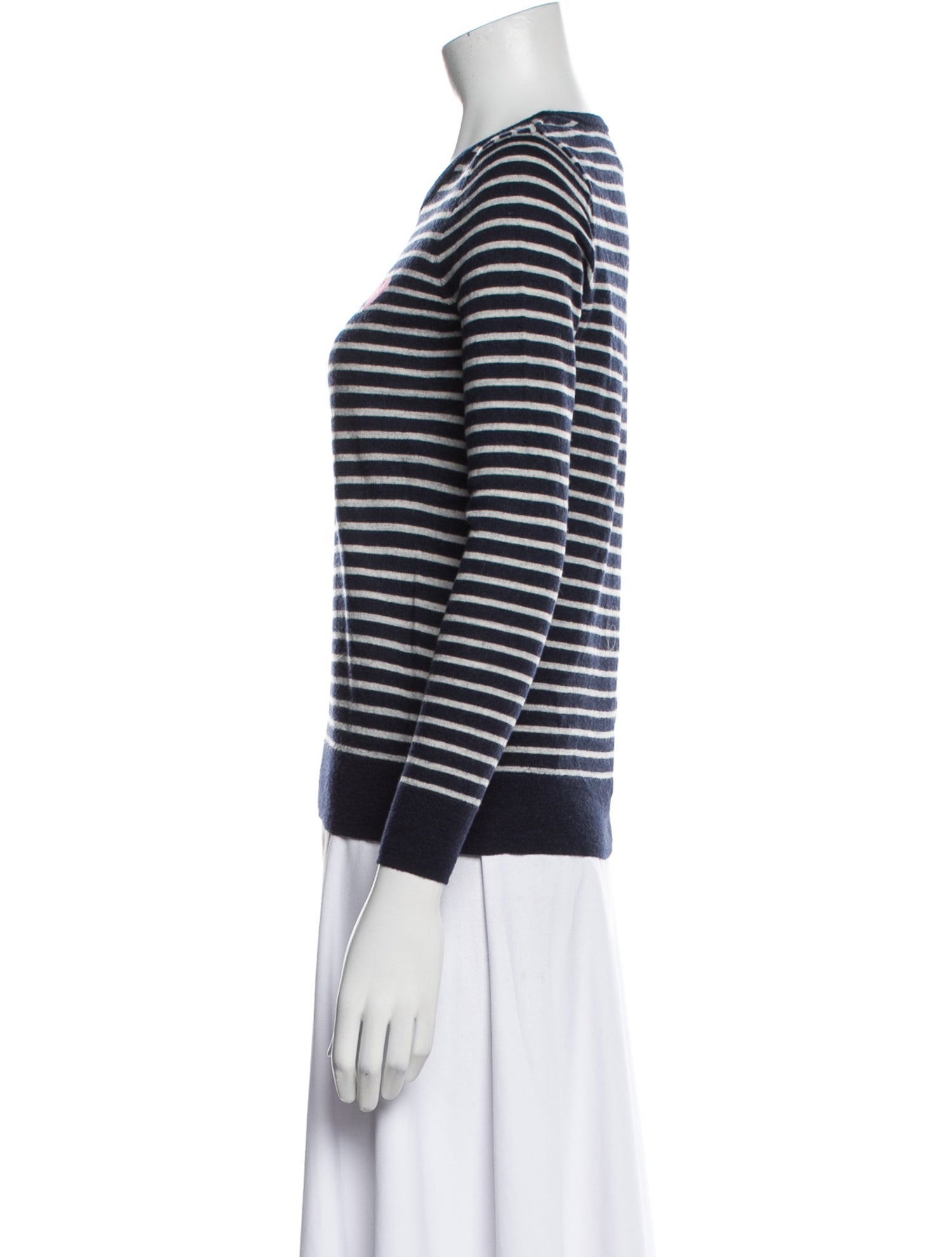 Cynthia Rowley Merino Wool Striped Sweater