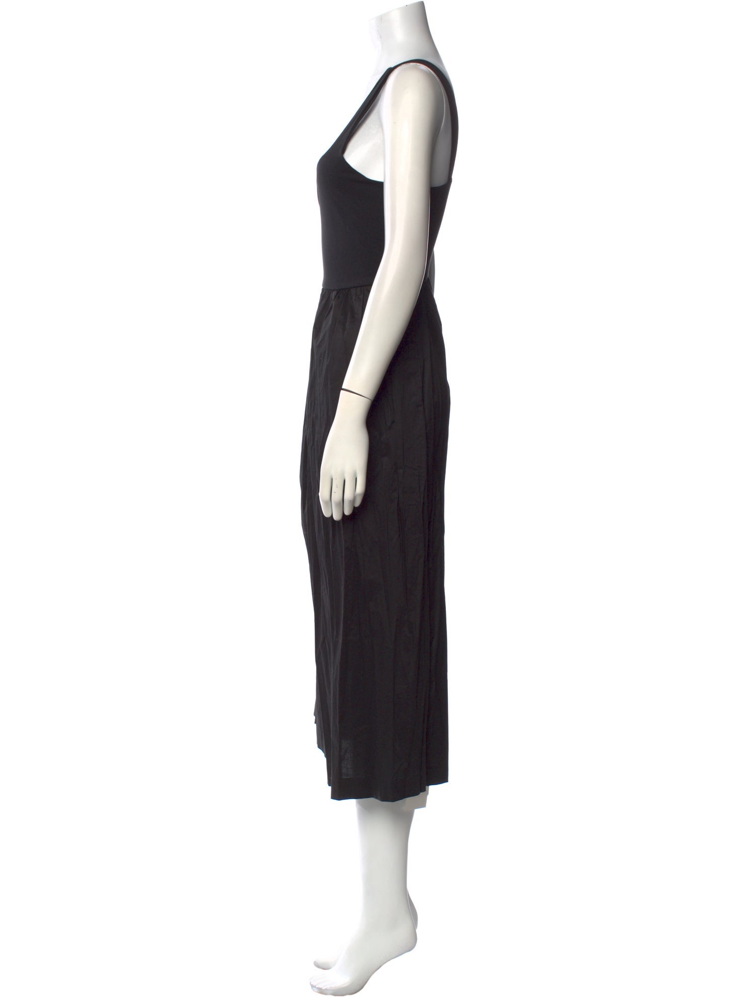 Cynthia Rowley Square Neckline Long Dress