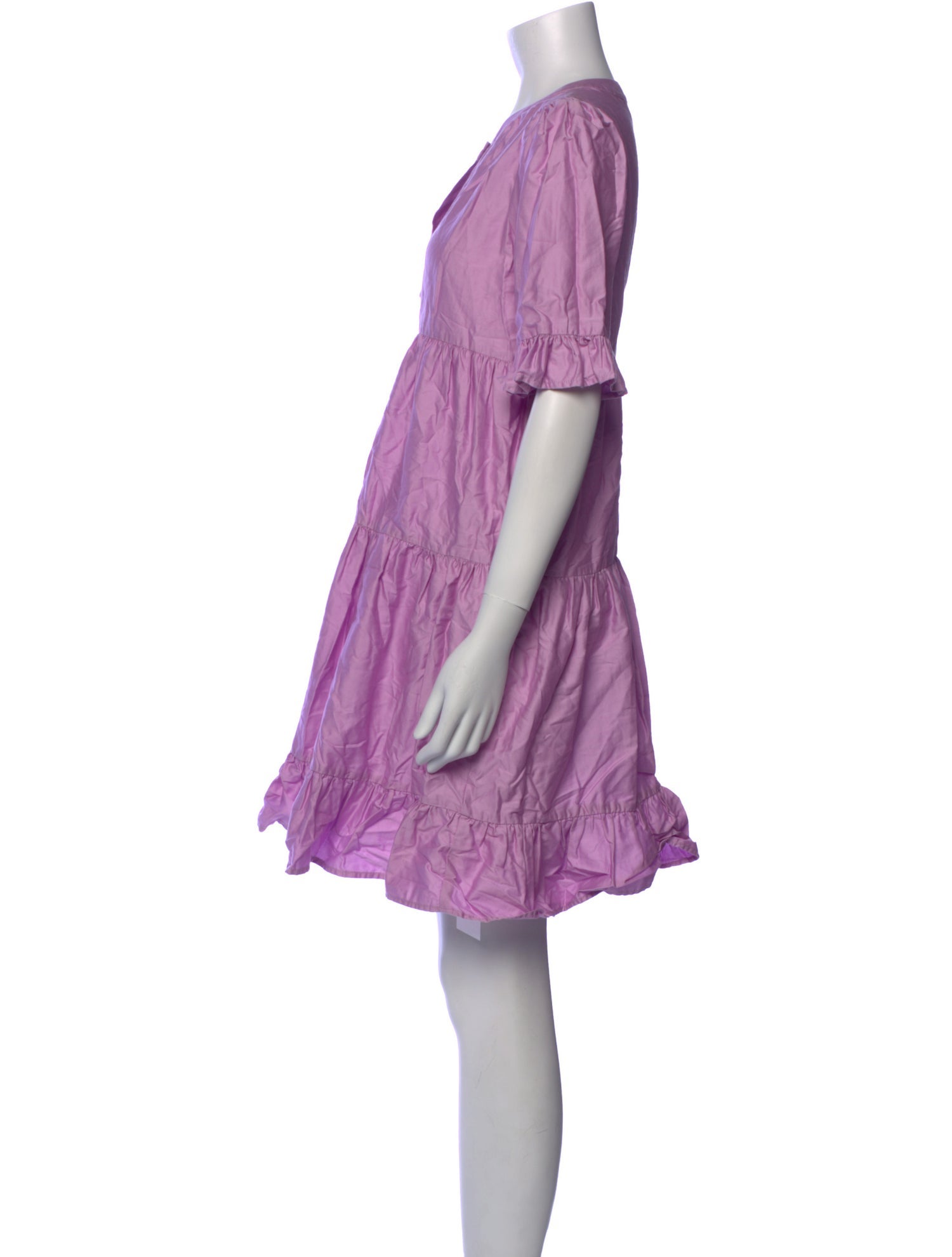 Cynthia Rowley Crew Neck Mini Dress