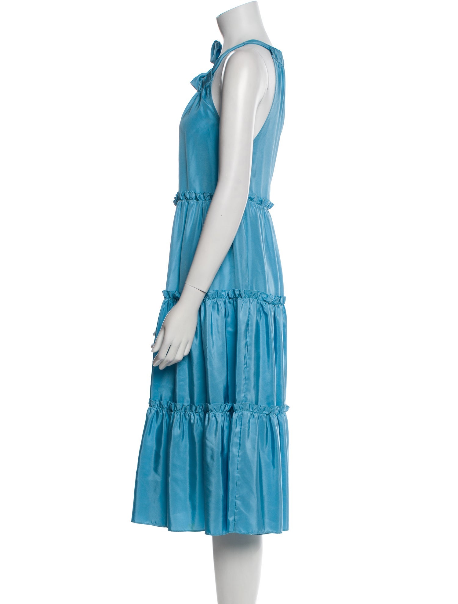 Cynthia Rowley Halterneck Midi Length Dress