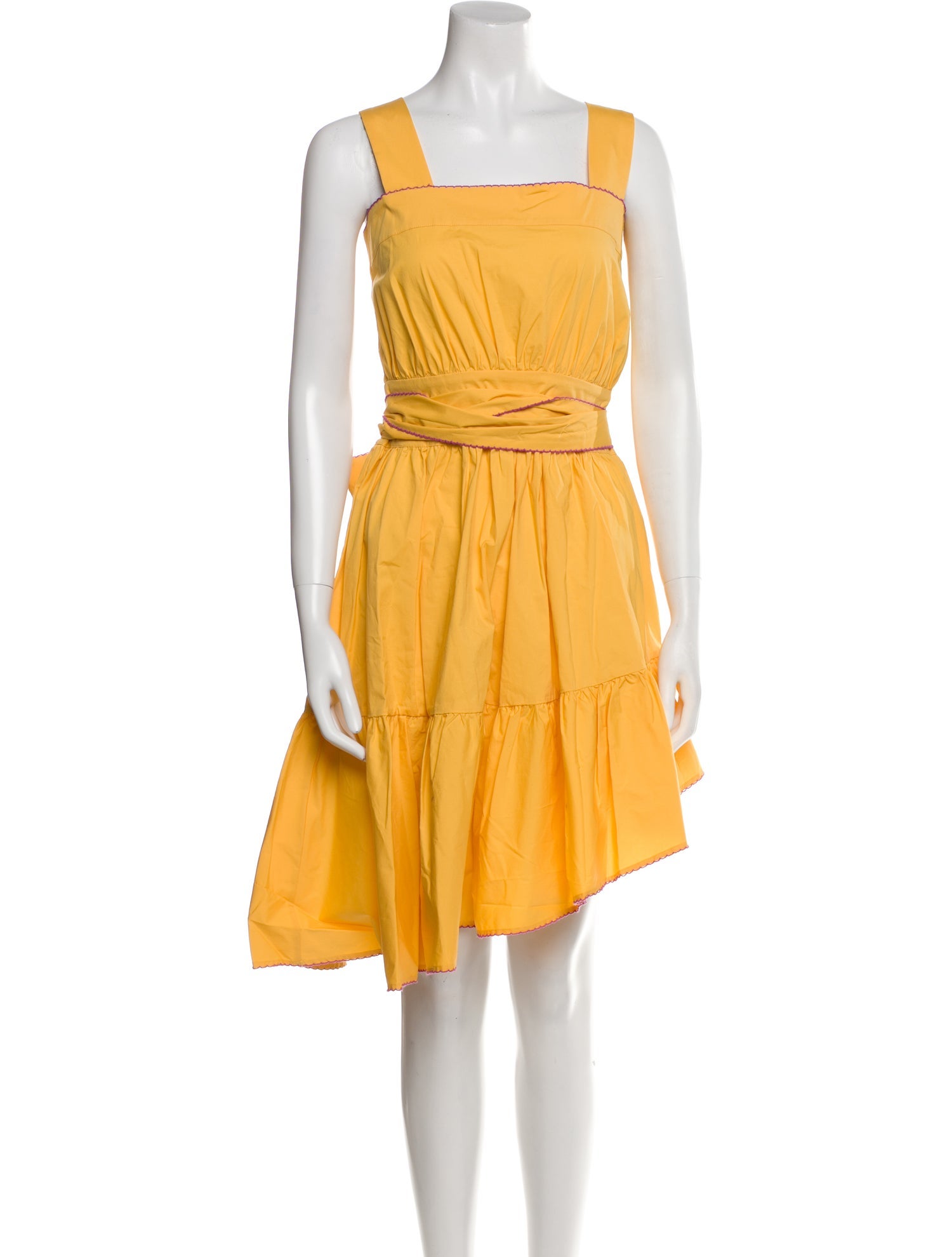 Cynthia Rowley Square Neckline Knee-Length Dress w/ Tags