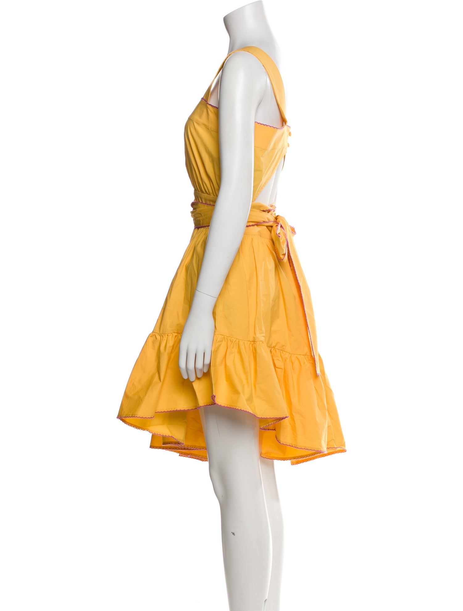 Cynthia Rowley Square Neckline Knee-Length Dress w/ Tags