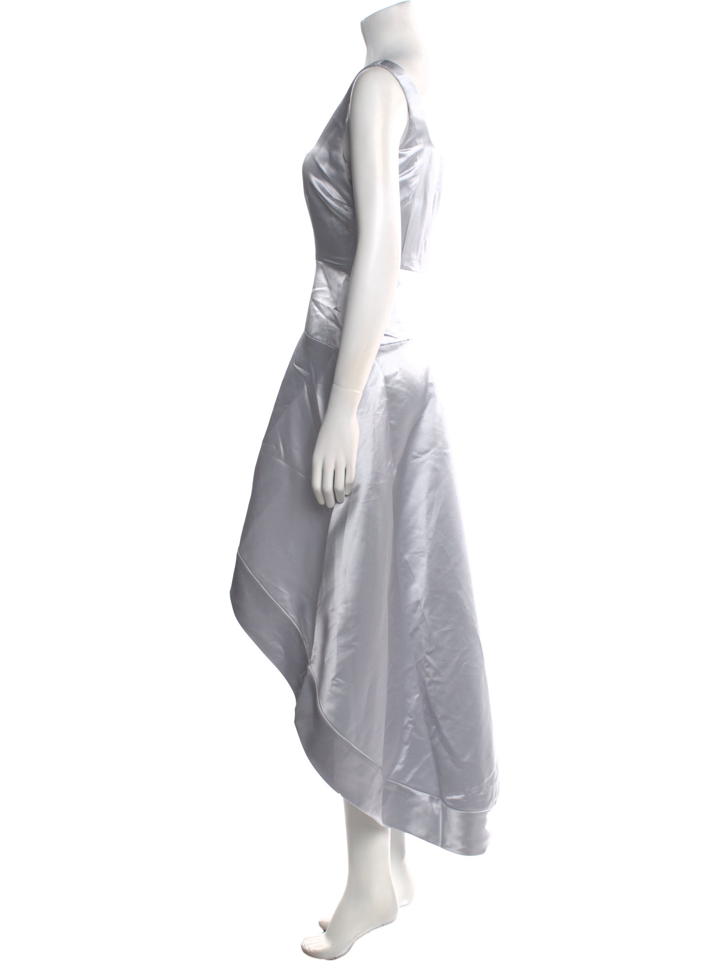 Cynthia Rowley Square Neckline Midi Length Dress