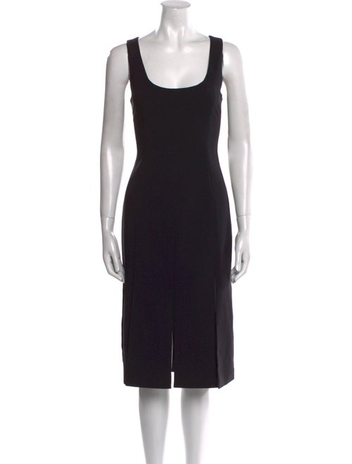 Cynthia Rowley Scoop Neck Midi Length Dress