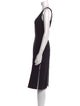 Cynthia Rowley Scoop Neck Midi Length Dress