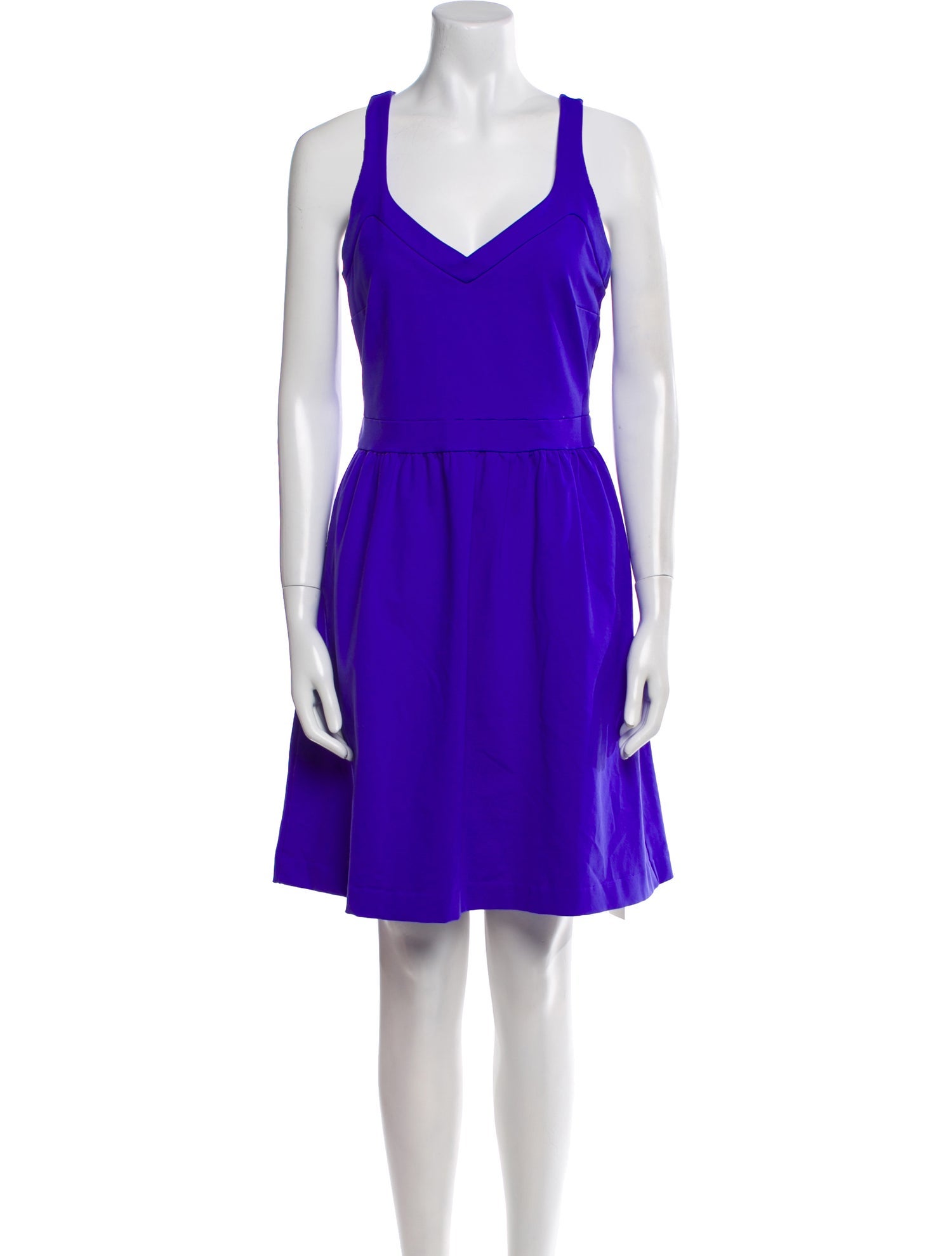 Cynthia Rowley V-Neck Mini Dress