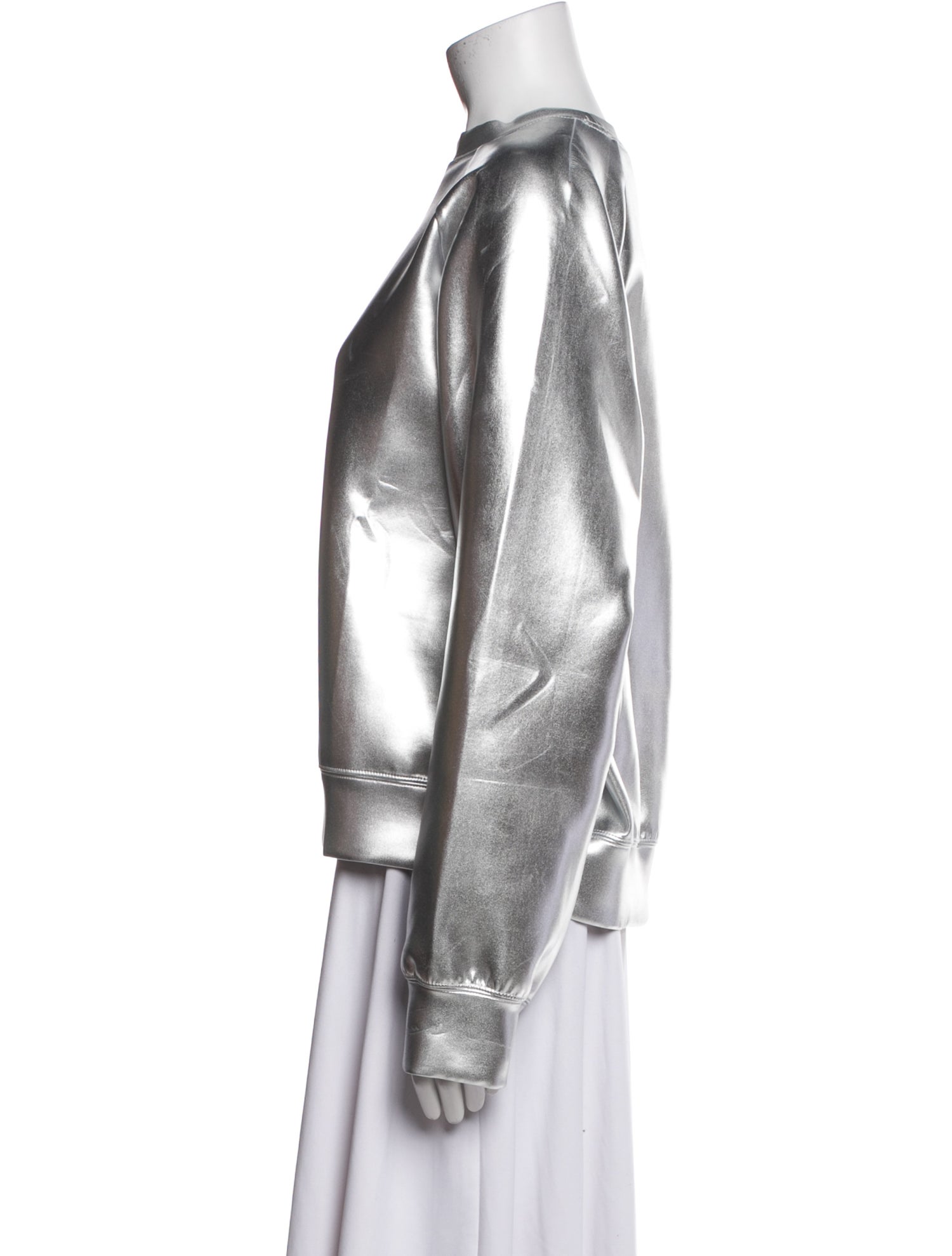 Cynthia Rowley Crew Neck Long Sleeve Sweatshirt