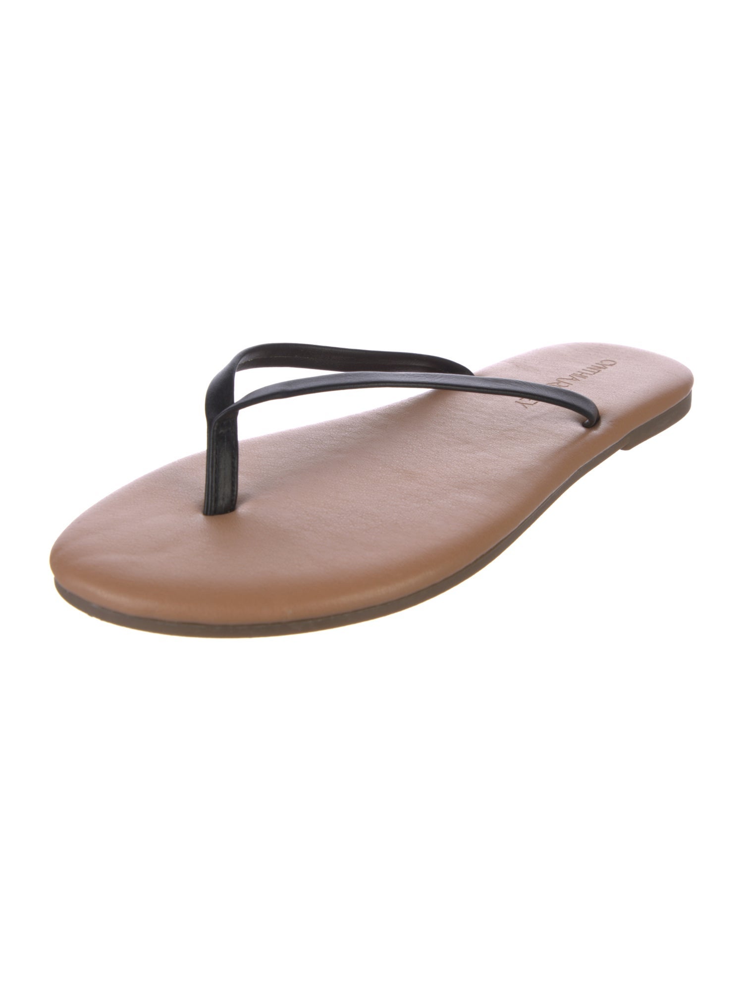 Cynthia Rowley Leather Slides