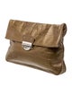 Cynthia Rowley Embossed Leather Clutch