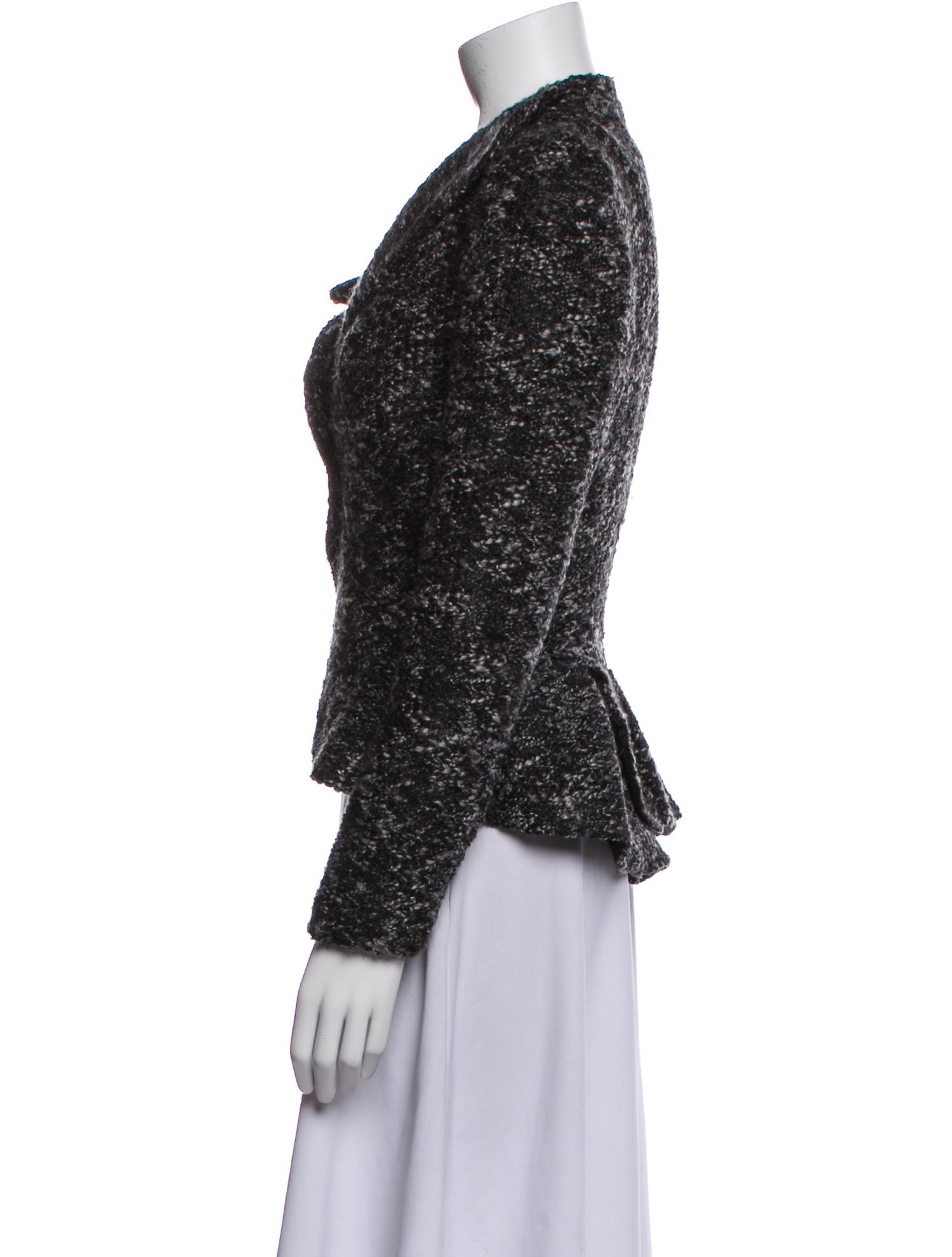 Cynthia Rowley Tweed Pattern Evening Jacket