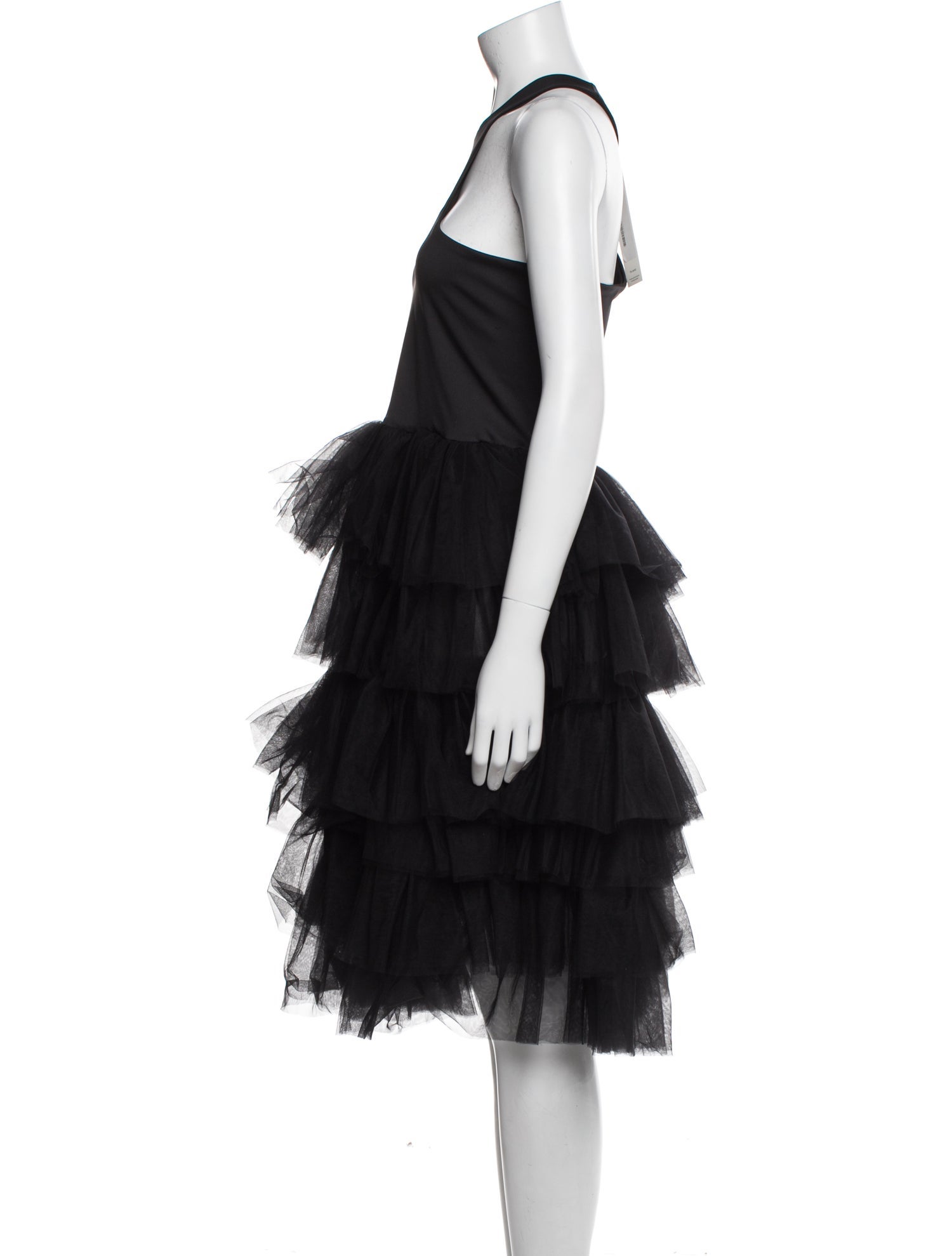 Cynthia Rowley Scoop Neck Midi Length Dress