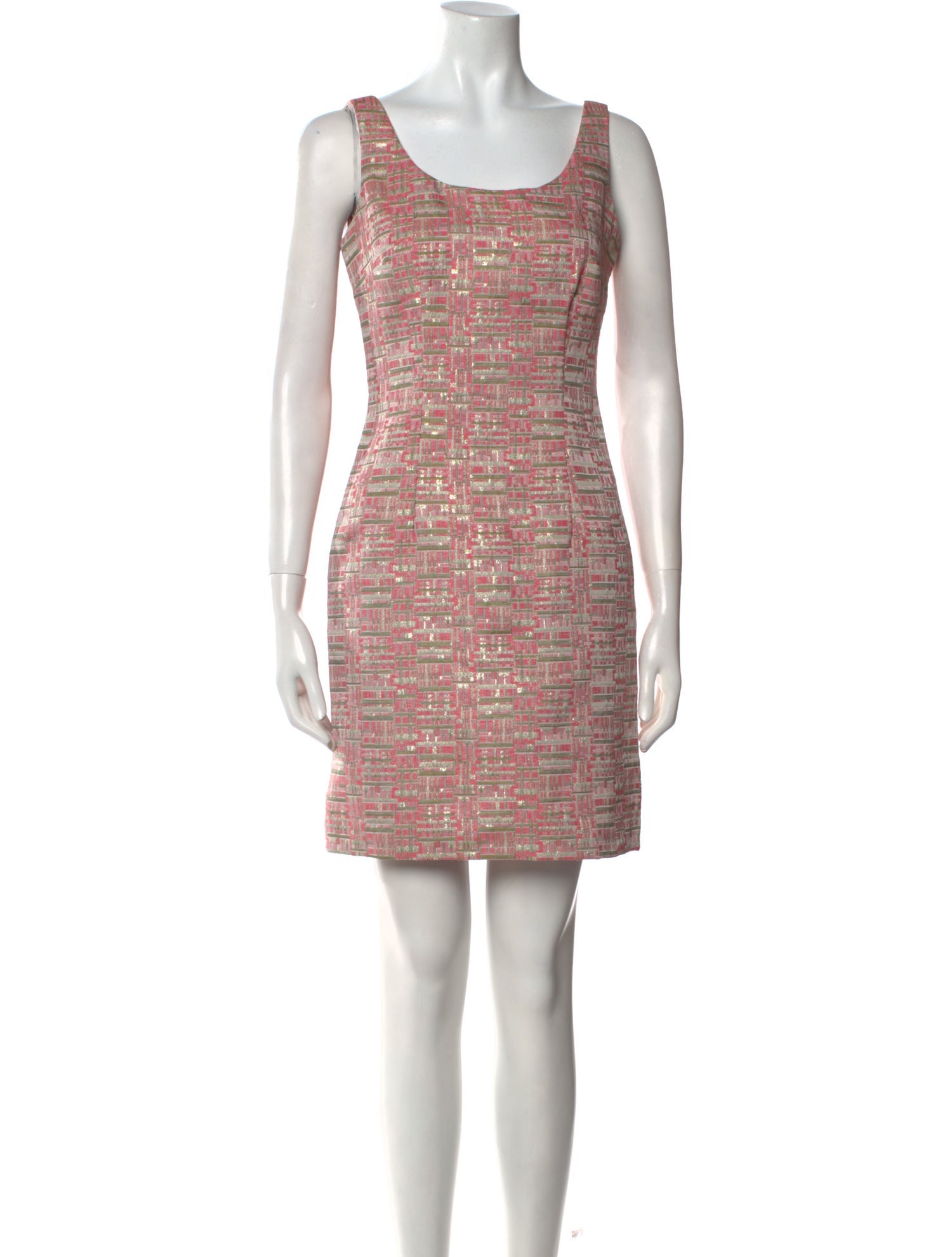 Cynthia Rowley Scoop Neck Mini Dress