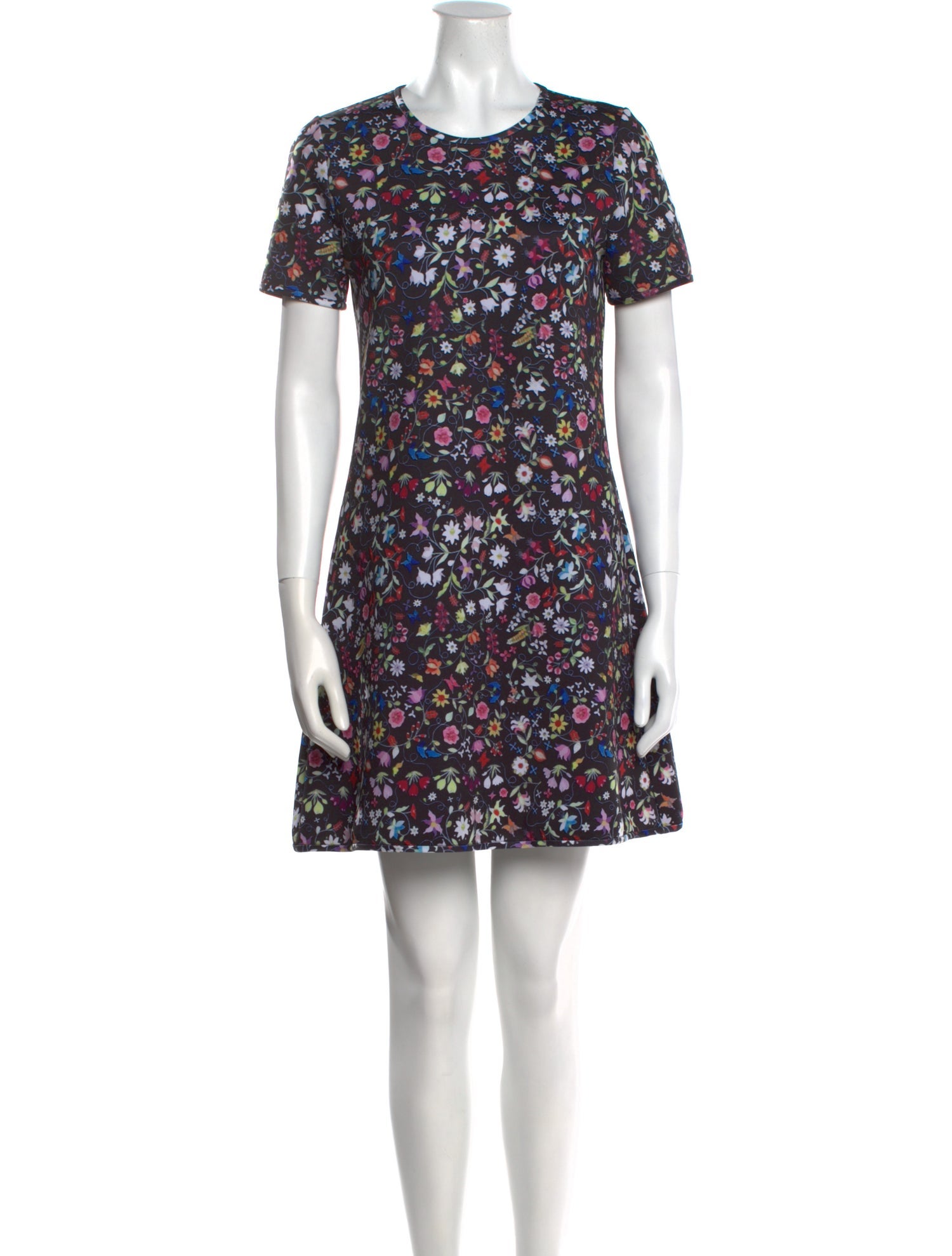 Cynthia Rowley Floral Print Mini Dress