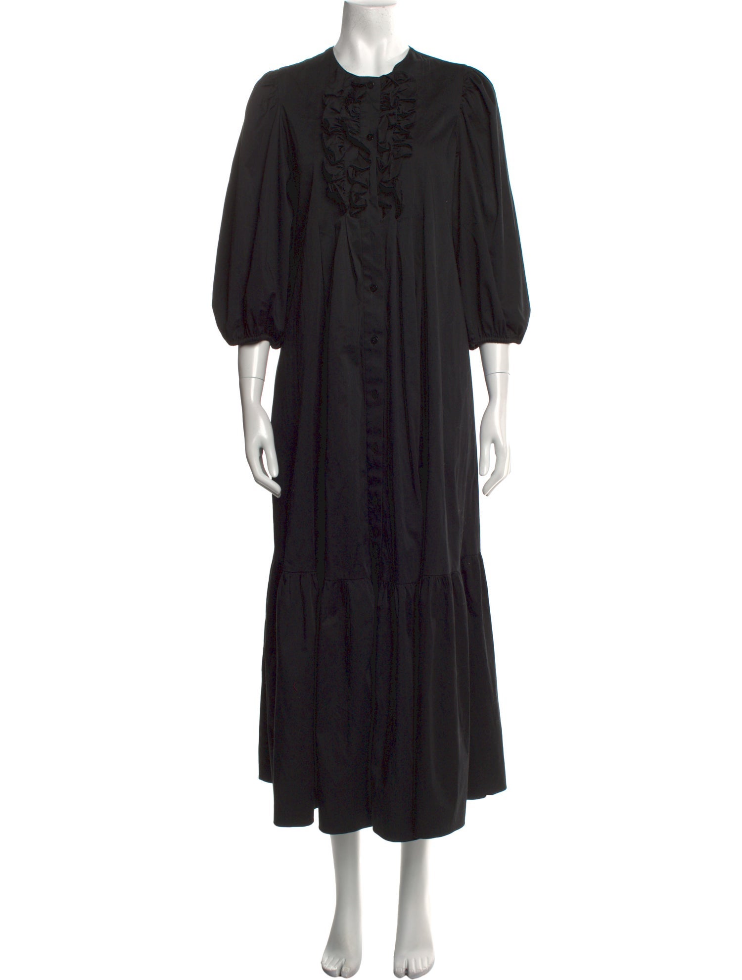Cynthia Rowley Crew Neck Long Dress