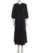 Cynthia Rowley Crew Neck Long Dress