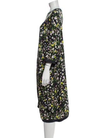 Cynthia Rowley Floral Print Midi Length Dress