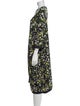 Cynthia Rowley Floral Print Midi Length Dress