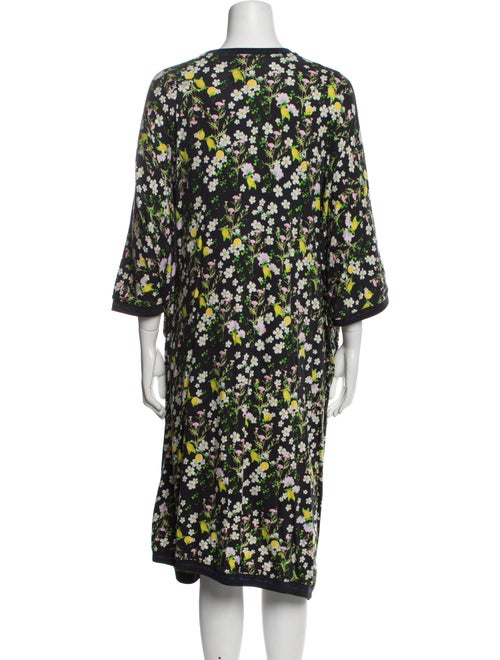 Cynthia Rowley Floral Print Midi Length Dress