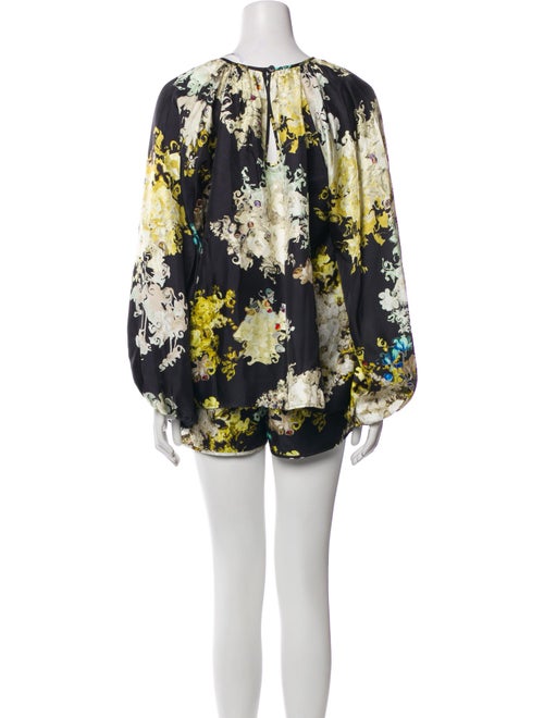 Cynthia Rowley Silk Printed Short Set w/ Tags