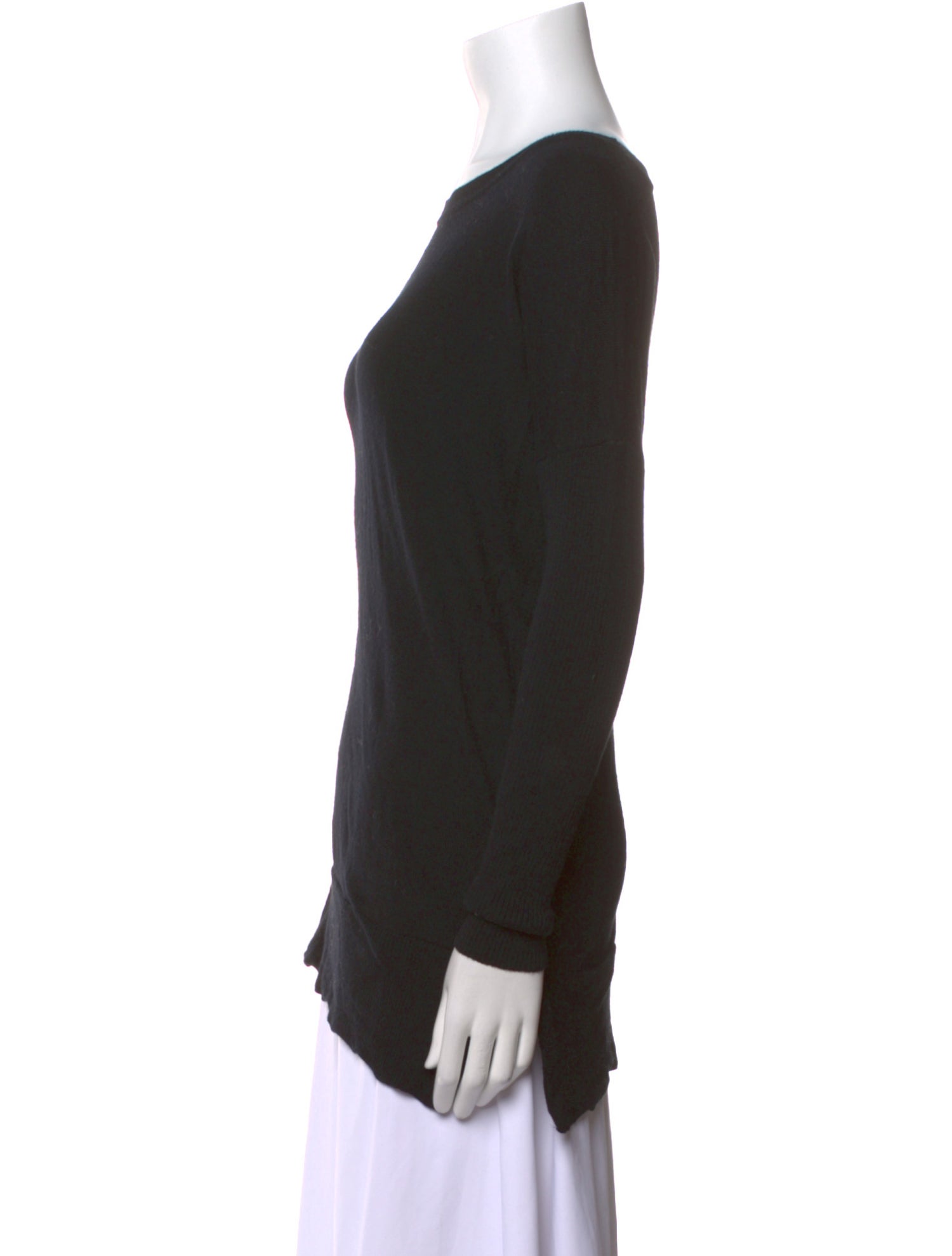Cynthia Rowley Merino Wool Scoop Neck Sweater