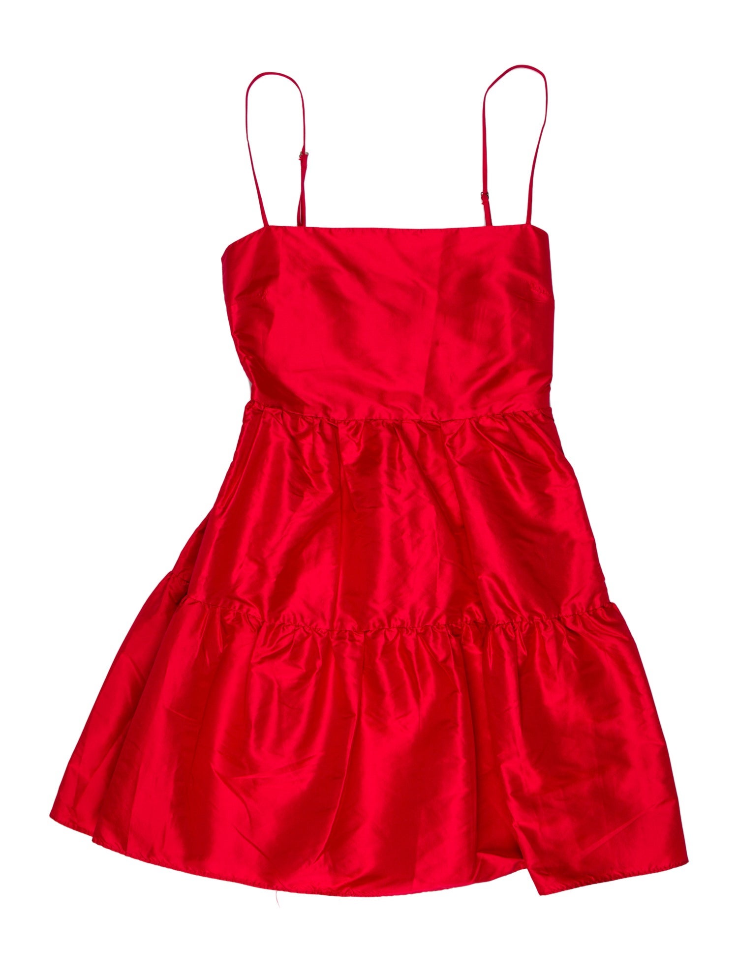 Cynthia Rowley Square Neckline Mini Dress