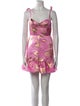 Cynthia Rowley Floral Print Mini Dress