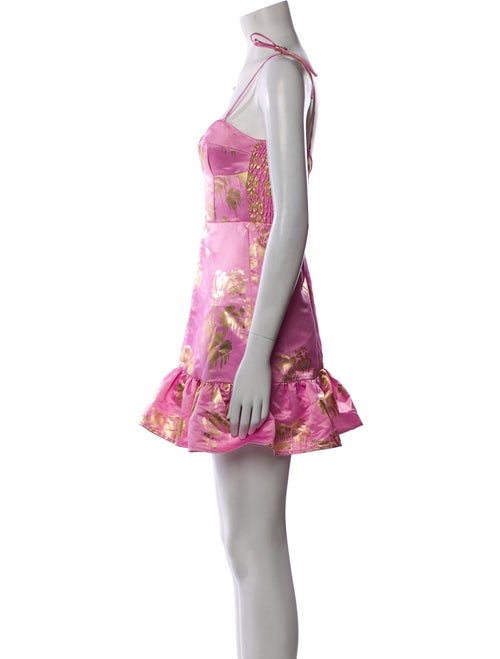 Cynthia Rowley Floral Print Mini Dress