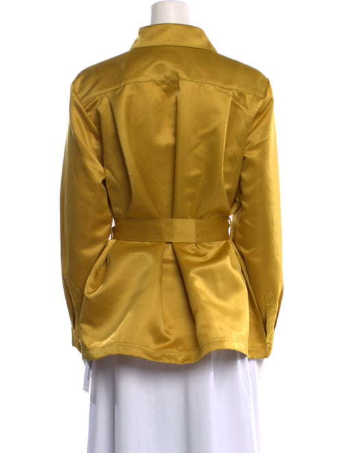 Cynthia Rowley Long Sleeve Button-Up Top